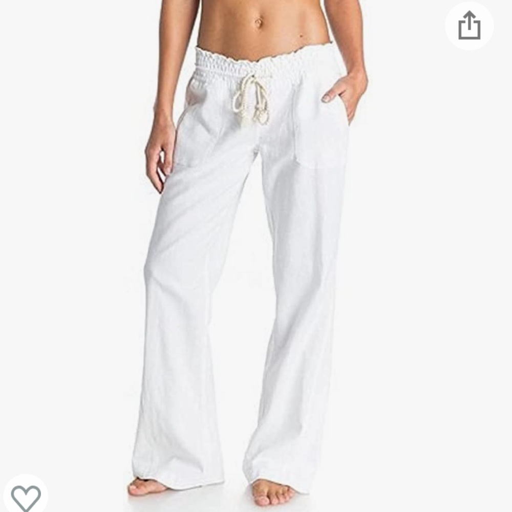 Roxy Oceanside Pants white